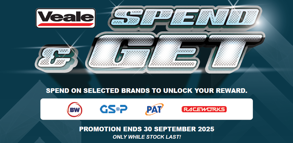 Veale Spend & Get September 2025 Promotion